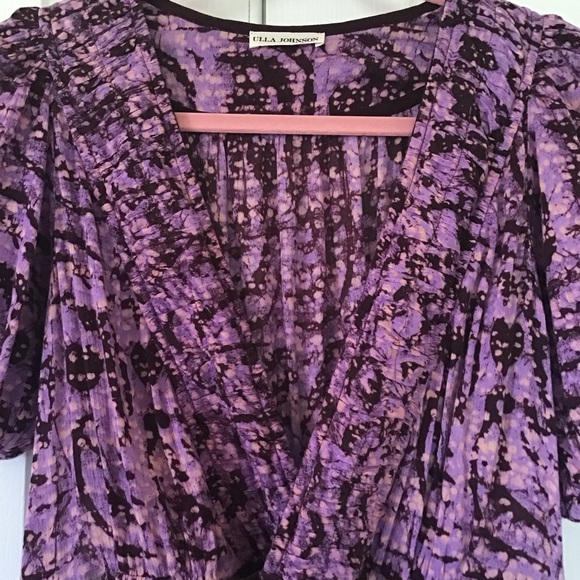 Ulla Johnson Purple Midi Dress - Picture 5 of 9